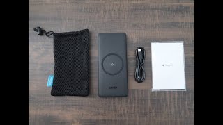 Anker 533 Wireless Power Bank PowerCore 10K Unboxing giveaway [upl. by Lim]