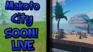 Tales of tanorio Makoto City UPDATE LIVE🔴TRADING IS COMING OUT GIVEAWAYSBOOST [upl. by Ahsya]