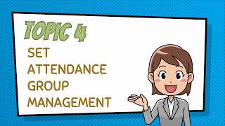 DINGTALK TOPIC 4 SET ATTENDANCE GROUP MANAGEMENT [upl. by Aramoix]