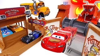 What is Wrong With The Track Disney Cars Prank of A Ghost  ToyMart TV [upl. by Yliab]