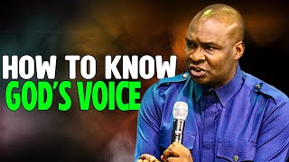 HOW TO DISCERN BETWEEN YOUR THOUGHT AND GODS VOICE  APOSTLE JOSHUA SELMAN [upl. by Naashom]