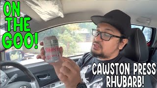 On the Go try minuman Rhubarb dari Cawston Press [upl. by Nosreh]