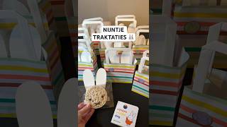 Nijntje traktaties maken 🐰🧁nijntje traktatie 1jaar dreumes baby kindertraktatie knutselen [upl. by Ailyn]