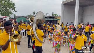 The Ultimate Band amp Tumus Masqueraders on some Gospel Medley  27th December 2021 TurnOut [upl. by Enylrac]