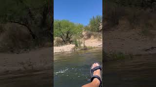 Salt River tubing Arizona [upl. by Sherj]