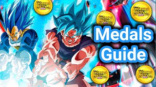 BEST WAY TO FARM LEGENDS FESTIVAL 2023 MEDALS  Dragon Ball Legends [upl. by Ibbed969]