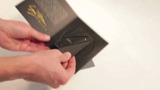 Iain Sinclair Cardsharp 2 knife unboxing review [upl. by Lesslie]