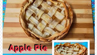 Apple Pie  Eggless Apple Pie  Homemade Pie Recipe  Without oven recipe [upl. by Gustave]