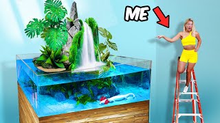 I Built a GIANT Ecosystem for my AXOLOTL [upl. by Anyaj451]