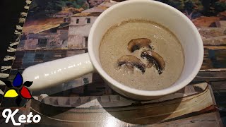 Cream of Mushroom Soup  Keto Recipes  Keto Meal Prep [upl. by Platas]