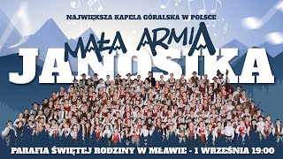 Koncert Małej Armii Janosika na zakończenie wakacji 1 września o godz 1900 [upl. by Ylsel670]