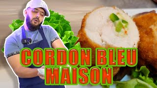 Recette  cordon Bleu maison farcie poivrons fromage [upl. by Edithe]