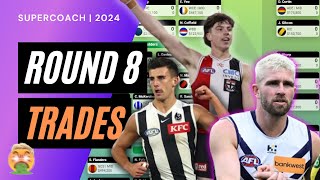 Chaos is a ladder Round 8 Review  AFL SuperCoach 2024 [upl. by Keyser]