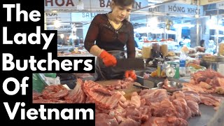 The Lady Butchers of VIETNAM DaLat Market🇻🇳 [upl. by Jahn]