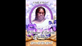 Paulene Patricia Nicholson Funeral  Official Video [upl. by Mihalco]