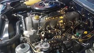 1984 Mercedes 300CD  Part 9 Engine Compartment Cadmium Plating [upl. by Aelanej645]