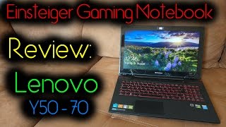 Lenovo Y5070 Einsteiger Gaming Notebook Review amp Hands On deutsch 4KUHD superHDview [upl. by Ursas]