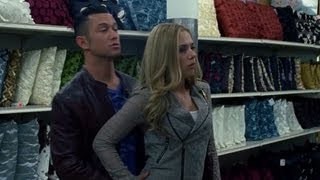 Funny Don Jon Movie Clip  Scarlett Johansson and Joseph Gordon Levitt Fight Over Mop [upl. by Ennovehs]