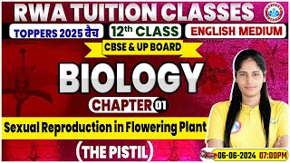 Class 12 Biology Chapter 1  Sexual Reproduction In Flowering Plants  CBSE amp UP Board 2025 [upl. by Santa584]