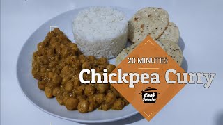 Chickpea curry in 20 MINUTES  avantgardevegan INSPIRED  COOK SMARTER [upl. by Kcin]