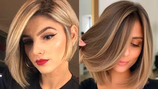 Fantastic and Modern Short layered bob haircuts Hairstyles ideas [upl. by Perice715]