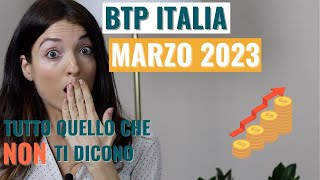 BTP ITALIA MARZO 2023 nuova emissione Buoni del Tesoro Poliennali conviene Investire o no [upl. by Moclam]