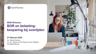 MKB Webinar Bedrijfsopvolgingsregeling en belastingbesparing bij overlijden [upl. by Otrebireh213]