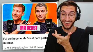 CRISTIANO RONALDO ENTREVISTANDO MRBEAST [upl. by Onaled]