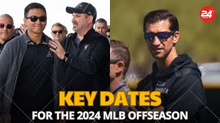 Key Dates for the 2024 MLB Offseason What Fans Need to Know [upl. by Ydde]