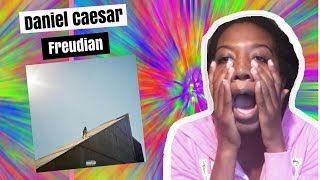 DANIEL CAESAR quotFREUDIANquot ALBUM REACTION [upl. by Gratia934]