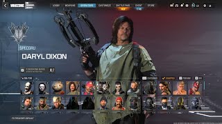 Daryl Dixon “Dixon’s Retribution” MW3 Finishing Move and full Bundle Showcase [upl. by Thaxter748]