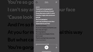 Gorgeous Taylor Swift lyrics pop music popsonglyrics spotify [upl. by Lirba]