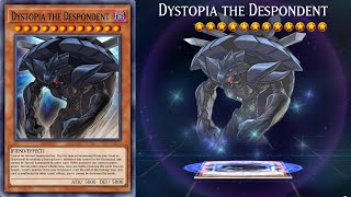 Dystopia the Despondent OTK YuGiOh Duel Links [upl. by Annoiek140]