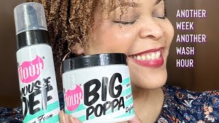 The Doux Big Poppa  Mousse Def Wash amp Go [upl. by Emelen]