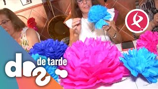 Valdefuentes prepara las flores para las fiestas de los tableros  Dos de tarde [upl. by Nylacaj]