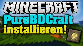 MINECRAFT 19 Sphax PureBDcraft Resourcepack InstallationDownload  Tutorial  Deutsch [upl. by Gnouhk93]