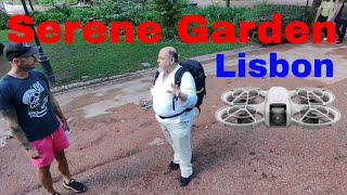 Drone Exploration of Lisbon’s Charming Jardim da Estrela [upl. by Gisser227]