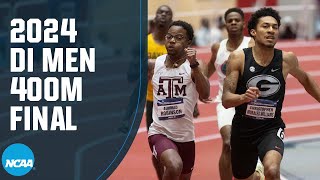 Mens 400m  2024 NCAA indoor track and field championships [upl. by Alodi386]