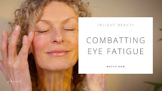 Combatting Eye Fatigue With Inlight Beauty Organic Natural Eye Cream [upl. by Anelram]