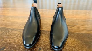 Meermin Chelsea Boots  101570  BLACK CALF – E [upl. by Licastro]