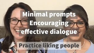 Minimal Prompts  Encouraging Effective Dialog in Counselling  Practice Liking People [upl. by Nial388]