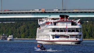 Tourist River Boat Vissarion Belinsky [upl. by Lrat]