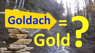 Goldwaschen in Deutschland  Goldach Ist dort Gold zu finden Anfänger Tipps für die Gold Suche [upl. by Eelyrehc]