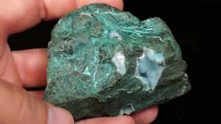 Chrysocolla Inspiration Gila Co Arizona USA [upl. by Oknuj]