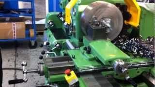 Test run of Koping S12A Support lathe [upl. by Atineb]