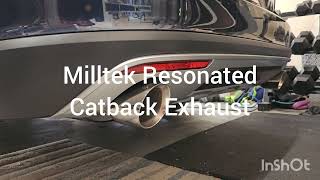 Golf Alltrack Milltek Resonated Catback Exhaust [upl. by O'Callaghan475]