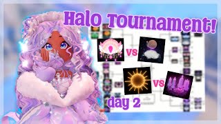 Halo tournament day 2  Royale High [upl. by Ecnedurp]