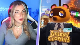 Animal Crossing hatte einen Downfall 😲  WazVin Reaktion [upl. by Sirron]