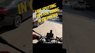 Tips for lane splitting in California [upl. by Latonia110]