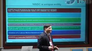 NSDC MD amp CEO Dilip Chenoy at Workshop on Employability and Skilling at ISB [upl. by Atinahc]